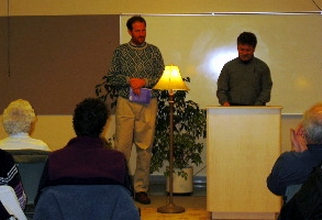 Will is introduced by poet Steven Ross Smith